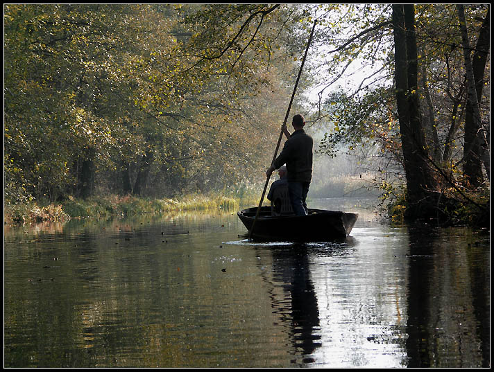 Spreewald im Herbst