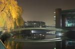 Bocholt Brücke Nacht