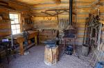 Hütte im Fort Bluff, Utah