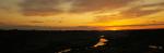 Sunset over Snake River Canyon