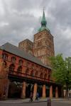 Stralsund Rathaus Nikolaikirche