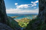 Blick vom Torghatten