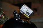 HDR AS100V und GoPro Helmhalterung