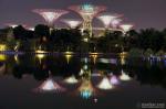 Gardens by the Bay at Night