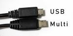 USB- vs. Multi-Stecker