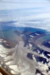 Berge und Gletscher auf Grönland