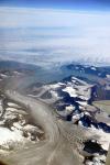 Berge und Gletscher auf Grönland