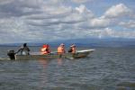 Auf dem Lake naivasha