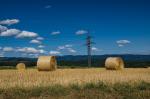 Feld bei Minseln / Stromleitung 1