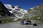 Super CUB macht das Alpenbrevet