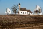 Erdfunkstelle Raisting mit Kapelle