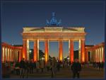 Brandenburger Tor beim 'Festival of Lights'