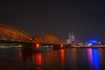 Köln Hohenzollernbrücke Dom Musicaltheater