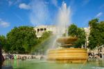 Brunnen Trafalgar Square