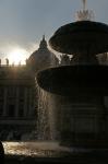 Brunnen vor dem Petersdom