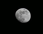 Mondaufnahme mit Sigma Spiegeltele 600/8 Ausschnitt