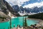 Morraine Lake von der Moräne 2