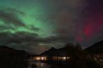 Polarlicht über Glen Coe