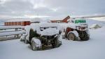 erster Schnee in Grönland