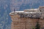 Leichtsinniger am Grand Canyon