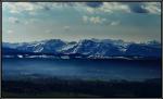 Nebelstimmung vor Alpenkulisse