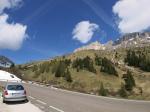 Auf dem Weg zum Pordoi Pass