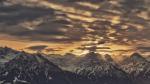 Sonnenaufgang über den Allgäuer Alpen