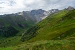 Blick zur Hütte