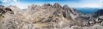 Gipfelpanorama auf dem Torre de los Horcados Rojos