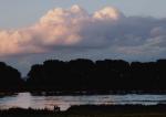 Cumulus überm Rhein