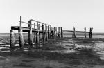 Alter Bootsteg auf Amrum SW