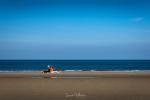 Zwei am Strand