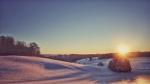 Sonnenaufgang einer Winterlandschaft2