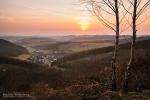 Abendstimmung über dem Siegerland