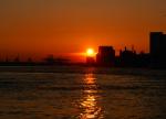 Abendstimmung an der Elbe