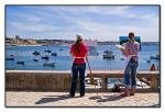 Cascais Hafen Malerinnen