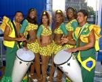 Brasilianische Tänzer/innen