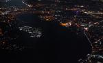 Rhein beim Anflug auf Köln