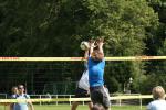 Volleyball vorbei geblockt