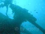 Flakgeschütz auf der SS Thistlegorm