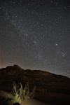 Nachthimmel über Wadi Rum