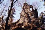Ruine Flühenstein in der Abendsonne