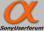SonyUserforum - Forum für die Fotosysteme
von Sony und KonicaMinolta