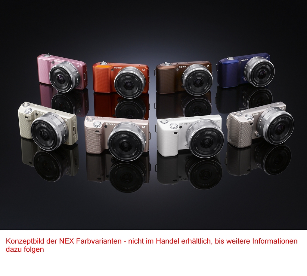 Photokina_NEX_Farbvariation von Sony_01