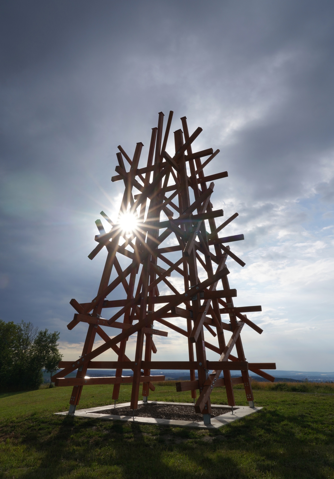 Zwei in ein ander Gewobene auf dem Purple Path