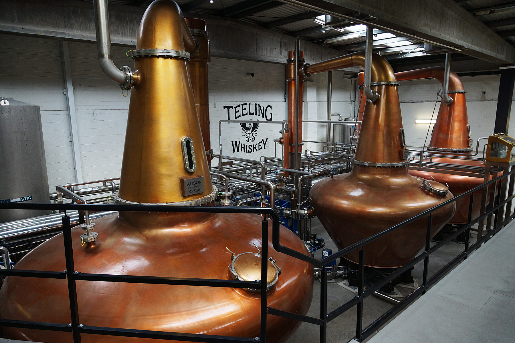 Teeling Distillery: Three Pot Stills