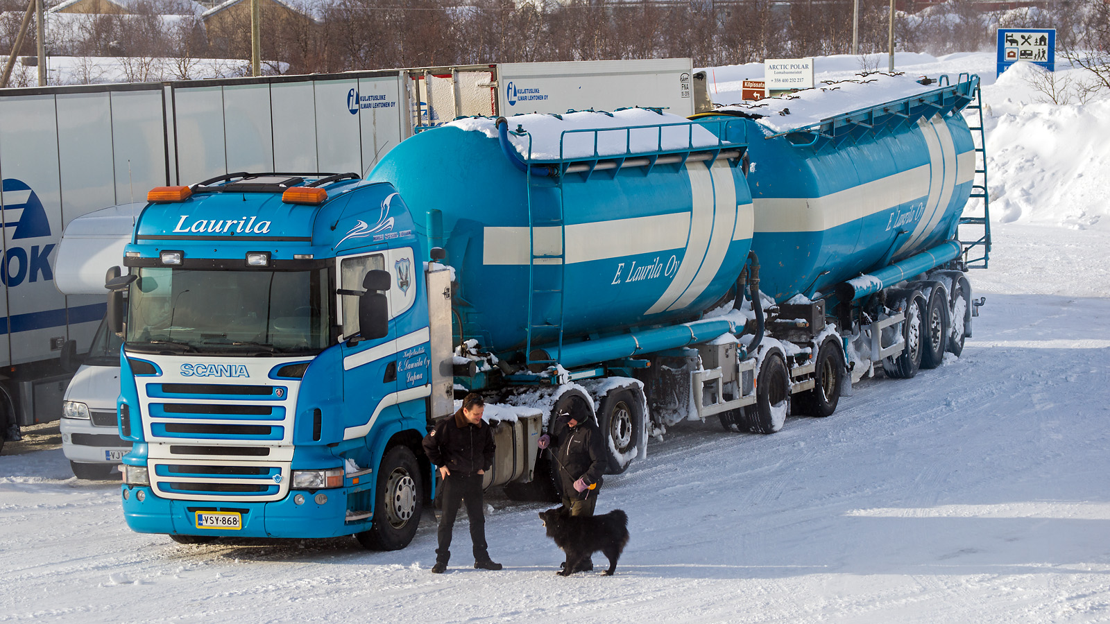 Road-Train Finnland