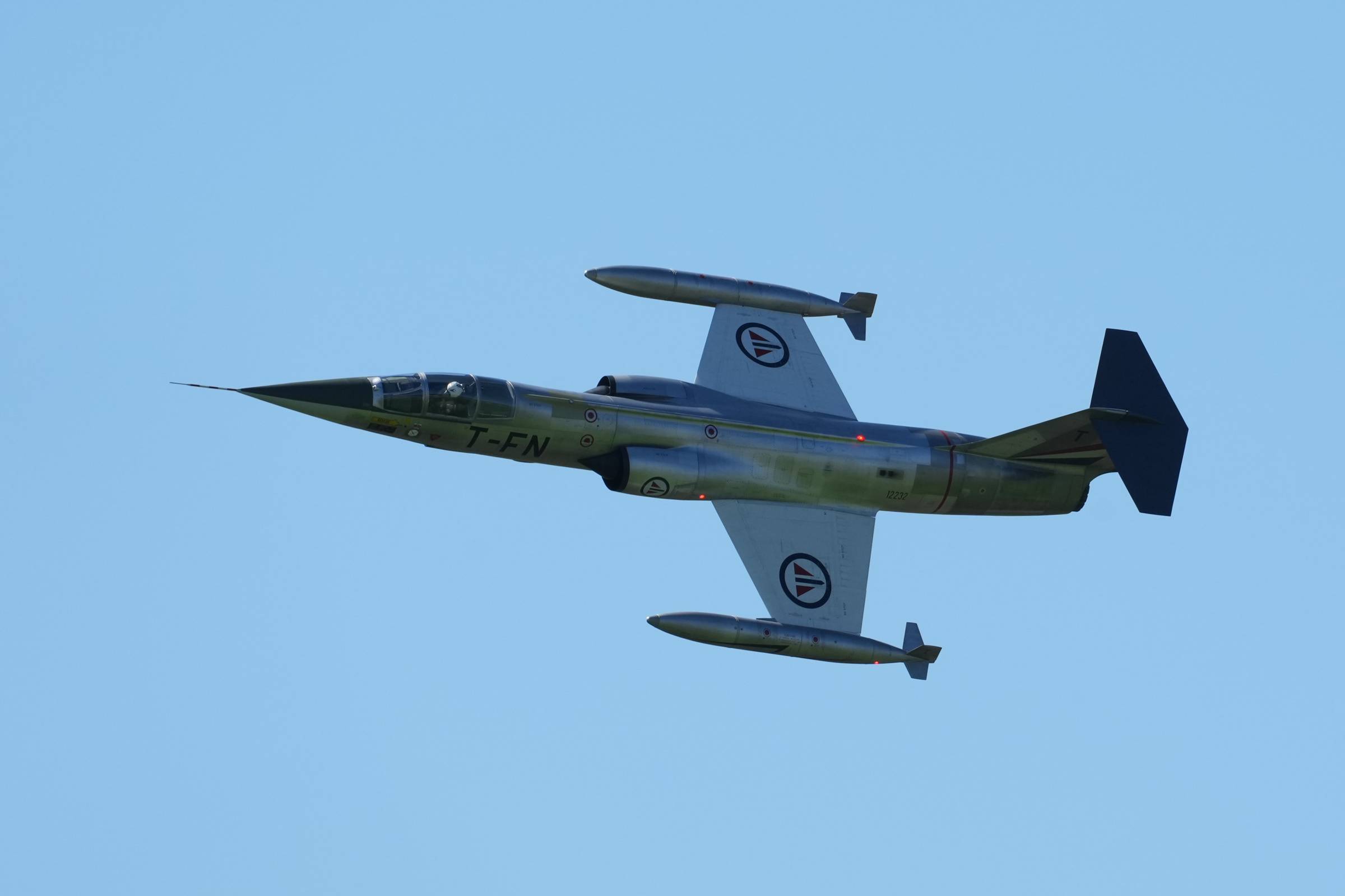 F104 Starfighter im Flug