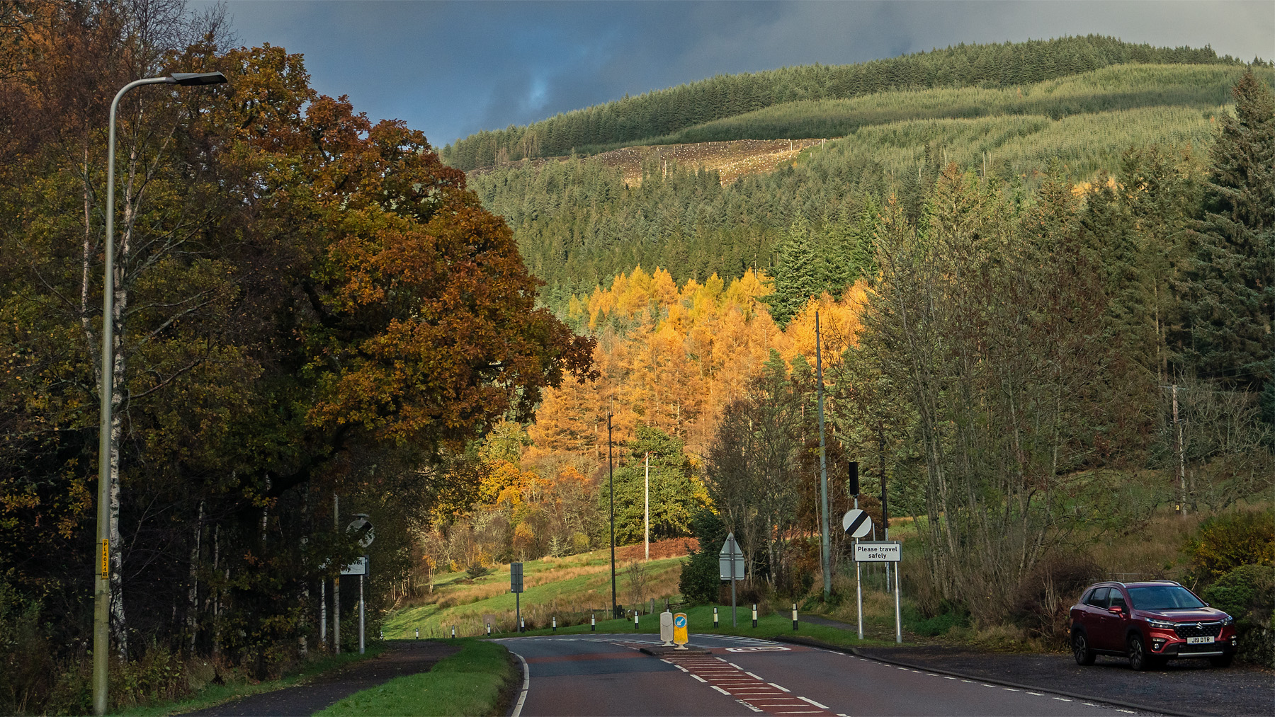 November in Schottland