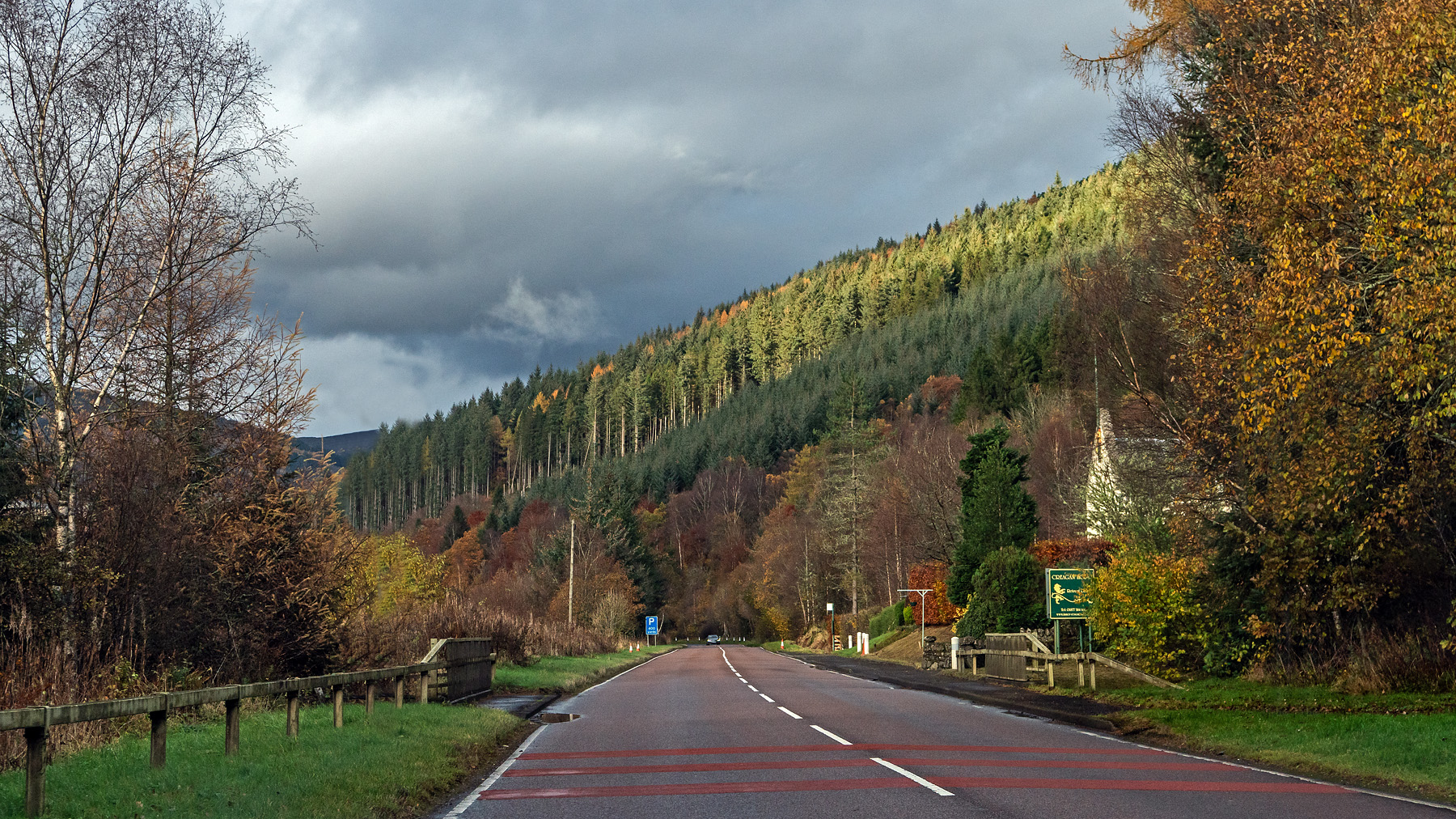 November in Schottland